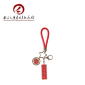星星之火金属挂件 钥匙扣包包励志纪念礼品国风吊坠 红色文创挂饰