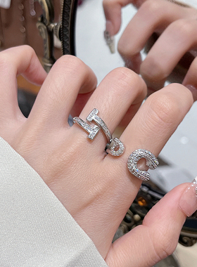 闭眼入的款~个性网红款轻奢戒指