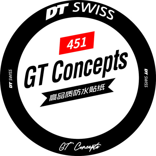 DTSWISS轮组贴纸451406折叠车