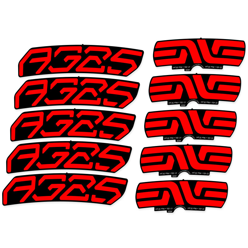 ENVEAG25轮组贴纸山地车贴防水