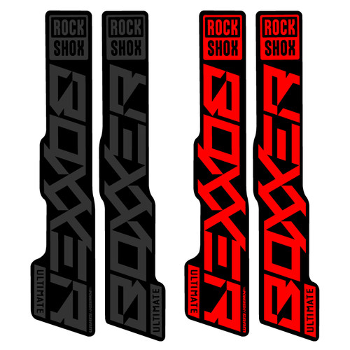 ROCKSHOXBoxxer前叉贴纸山地