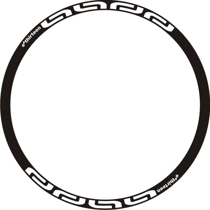 E13山地车轮圈贴纸轮圈自行车圈反光贴 2贴版多色可选27.5/29