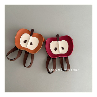 儿童背包小朋友书包迷你pu水果幼儿园韩版包包男女宝宝可爱双肩包