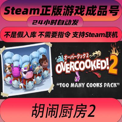 steam正版胡闹厨房2Overcooked2