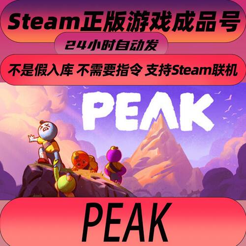 steam游戏PEAK账号全新白号