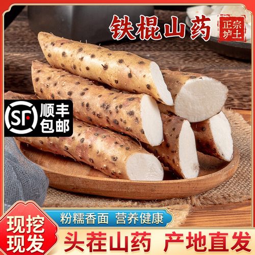 河南焦作温县垆土铁棍山药当季现挖正宗新鲜特级怀山药现采现发