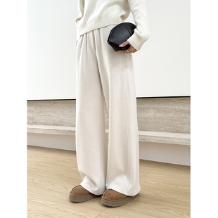 休闲裤 ‘奶皮垂垂裤 宽松直筒长裤 百搭舒适卫裤 ’秋冬新款