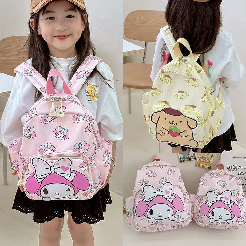 儿童背包春游小学生书包可爱女童幼儿园双肩包外出旅游轻便小女孩