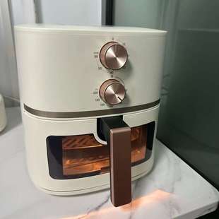美的空气炸锅可视免翻面家用新款智能一体大容量官方正品KZE5089