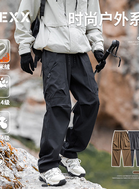 IZEXX潮牌机能防水登山防风加绒冲锋裤户外三防运动工装长裤男女