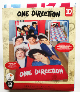 单向组合乐队被套被罩枕头套135x200儿童ONE DIRECTION学生 外贸