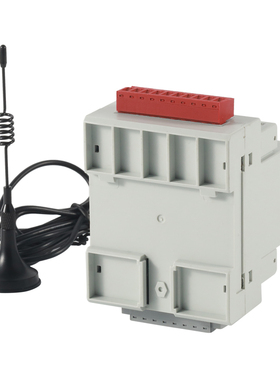 三相四线数字导轨式电能表ADW300W可以二次接入5A和100A接入免拆