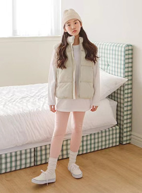 超弹150-160码外单出口韩国韩单女童儿童中大童弹力打底裤休闲裤