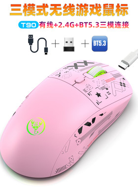 三模游戏鼠标6键静音鼠标