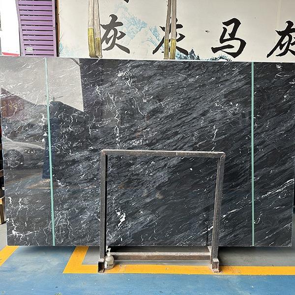 南通厂家天然大理石石材星脉蓝餐桌洗手盆楼梯踏步门槛石飘窗台面图片