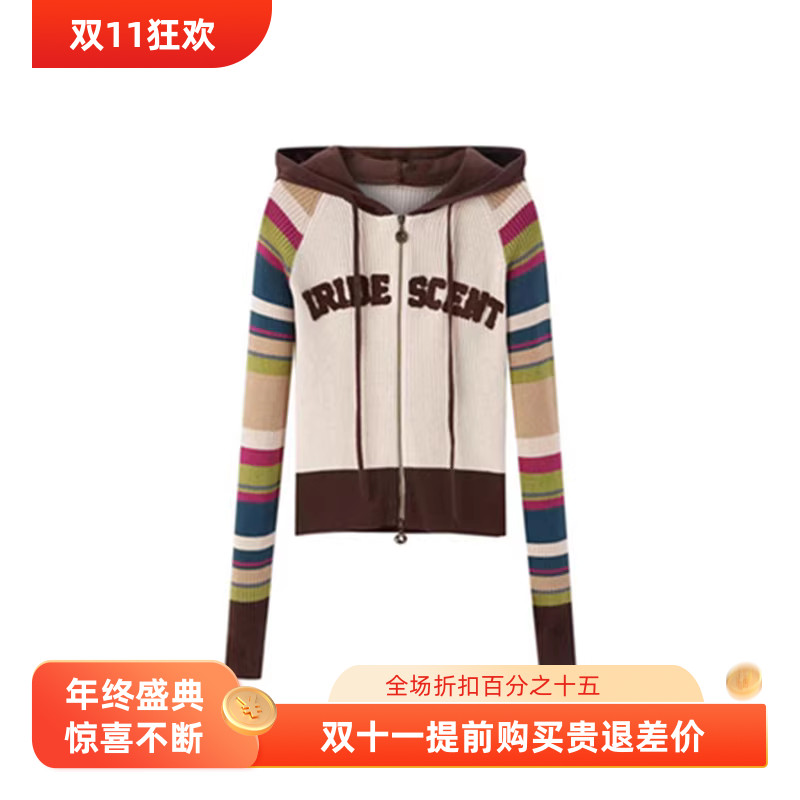 常规修身针织衫甜美高端品质