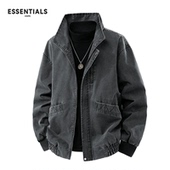 ESSENTIALS 风外套 宽松休闲工装 HOPE美式 复古潮流立领夹克男新款