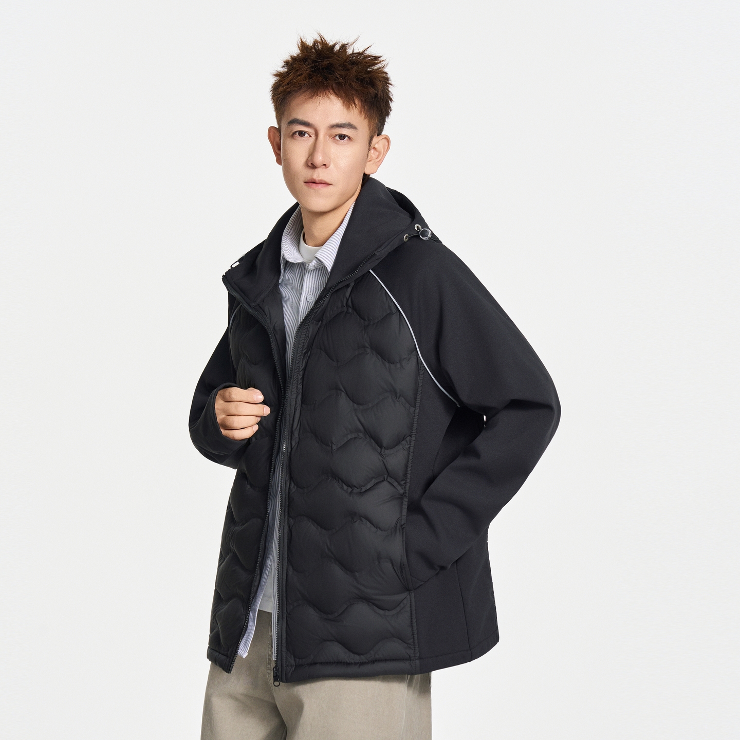 ESSENTIALS秋冬运动户外羽绒服滑雪跑步登山保暖瑜伽健身保暖外套