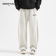 宽松直筒休闲裤 ESSENTIALS 男冬季 新款 HOPE美式 加绒加厚运动卫裤