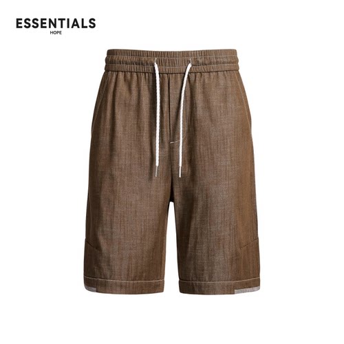 ESSENTIALS HOPE美式复古短裤男士夏季新款宽松直筒休闲五分裤子