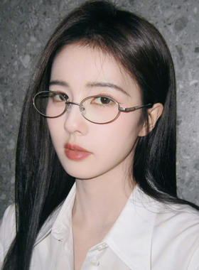 【白鹿同款】SEROVA施洛华新款书呆子金属小框眼镜女款钛架 SC751
