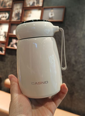 可爱小巧旅行保温杯带茶漏有提手森系办公室泡茶水杯子超萌INS