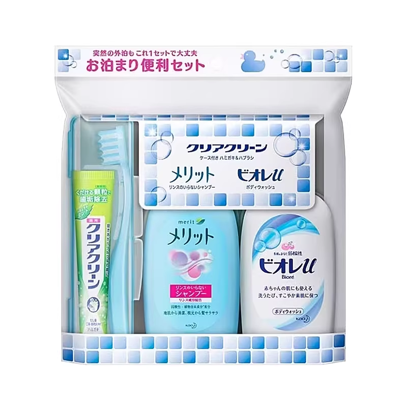 保税 日本花王儿童成人旅行洗护沐浴露洗发水牙膏牙刷便携套装,美容护肤/美体/精油,旅行装/体验装,淘宝优惠券,粉丝福利购,淘宝优惠卷