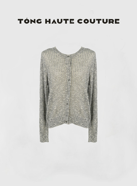 一同【星芒】春季新款天s+亚麻时尚百搭针织衫 YY26033