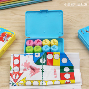 学生礼物礼品地摊货源 学生游戏棋飞行棋儿童益智早教棋类玩具热卖