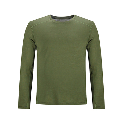 羊毛局合作Naturally Inspired100%美丽诺羊毛男士圆领长袖100150