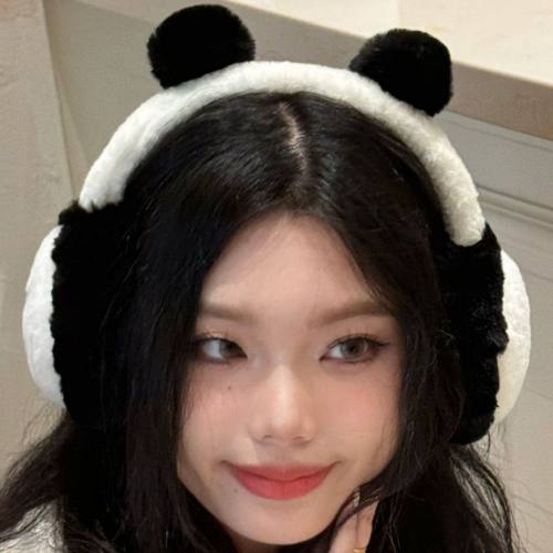 创意儿童熊猫耳罩秋冬耳暖男女