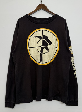 SaintMichael SeanWotherspoon联名TAGET水洗做旧休闲宽松长袖T恤