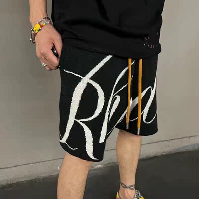 RHUDE运动休闲宽松短裤