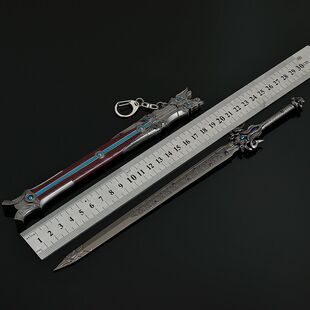 牧神记周边牧神记动漫周边秦牧少保剑28CM武器工艺品全金属玩具刀