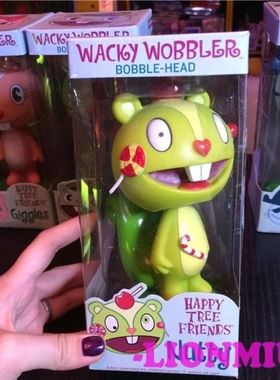欢乐树happy tree friends手办一套四个摆件儿童生日礼物书桌收藏