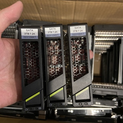 华为原装 02310MKT 3T SATA 3.5寸 RH2288H V2 RH1288 V2 托架