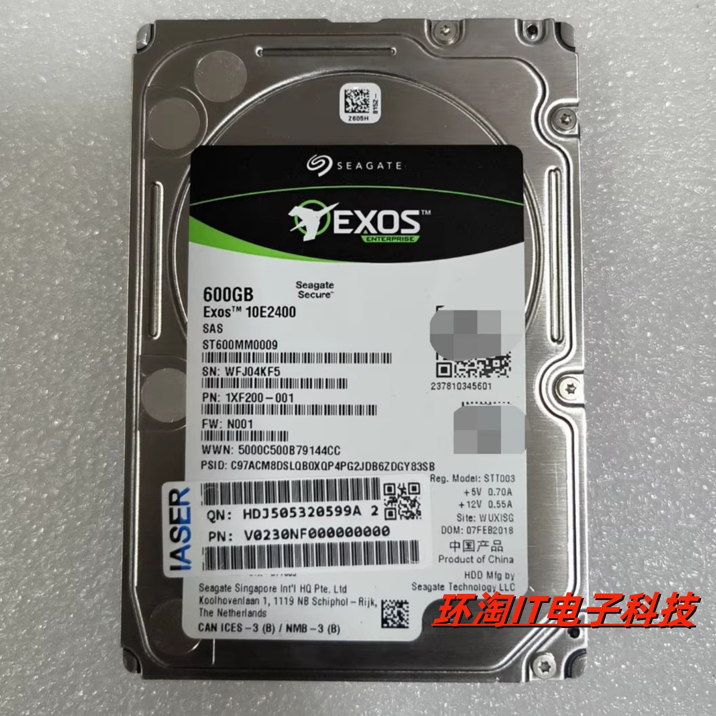 浪潮 NF5280 m5 NF5280 M3 M4 硬盘 ST600MM0009 600G 10K 12GB