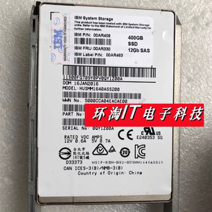00AR330 00AR484 Gen2 SSD SAS 400G FRU 00AR409 V7000 IBM