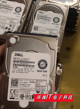 DELL 0GWFRY GWFRY 300G 10K SAS 2.5 12GB R630 T430服务器硬盘
