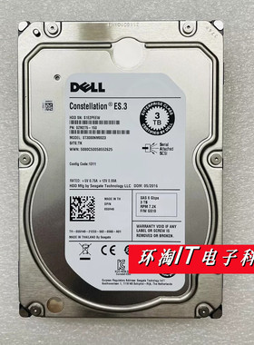 Dell  ST3000NM0023 硬盘 SAS 3TB 3.5寸7.2K 055H49 9ZM278-15