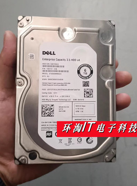 原装 DELL 6T 3.5寸 7.2K SATA 6G 128M ST6000NM0024 服务器硬盘