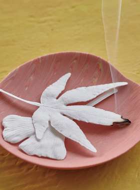 日本薰寿堂HAKO叶香纸香观荣堂香叶花香装饰放松家用熏香净化空气