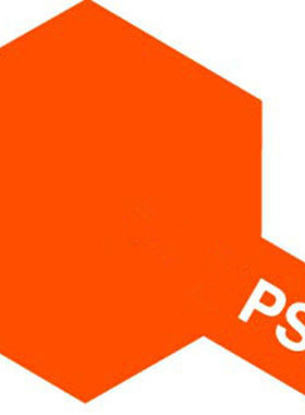 TAMIYA田宫透明车壳透明软车壳专用罐装喷漆橙色PS7  PS-7 100ML