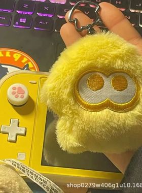 splatoon3毛绒挂件链喷射战士喷喷3斯普拉遁乌贼章鱼同人周边