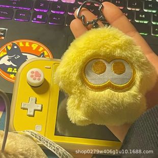 splatoon3毛绒挂件链喷射战士喷喷3斯普拉遁乌贼章鱼同人周边