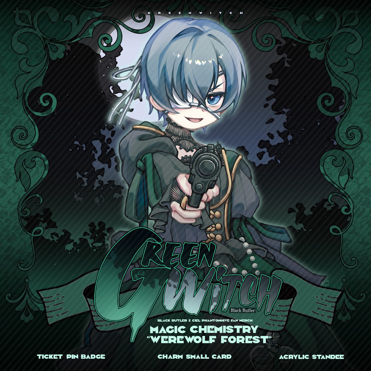 小花的手工铺子黑执事同人周边徽章挂件拍立得立牌夏尔,模玩/动漫/周边/娃圈三坑/桌游,动漫徽章/立牌,淘宝优惠券,粉丝福利购,淘宝优惠卷