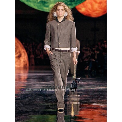 日娜高奢20XXASIA BUYER 10 yop 高智风千鸟格短外套轻奢西装外套