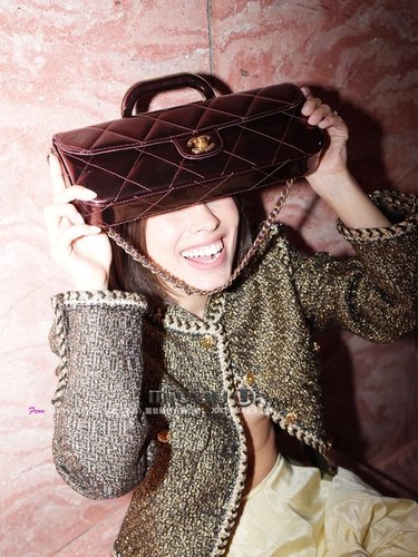 日娜高奢20XXASIA BUYER 12 hmo 小香风粗花呢编织珠片短款外套女