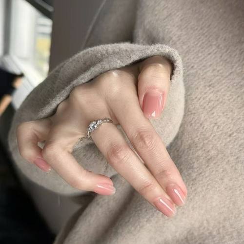 学生裸色系列细闪亮晶晶指甲油免烤不可撕持久不掉色快干夏季显白