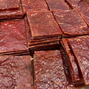 【果栗园】靖江猪肉脯零食小吃原味猪肉脯高蛋白肉脯特产空闲零食